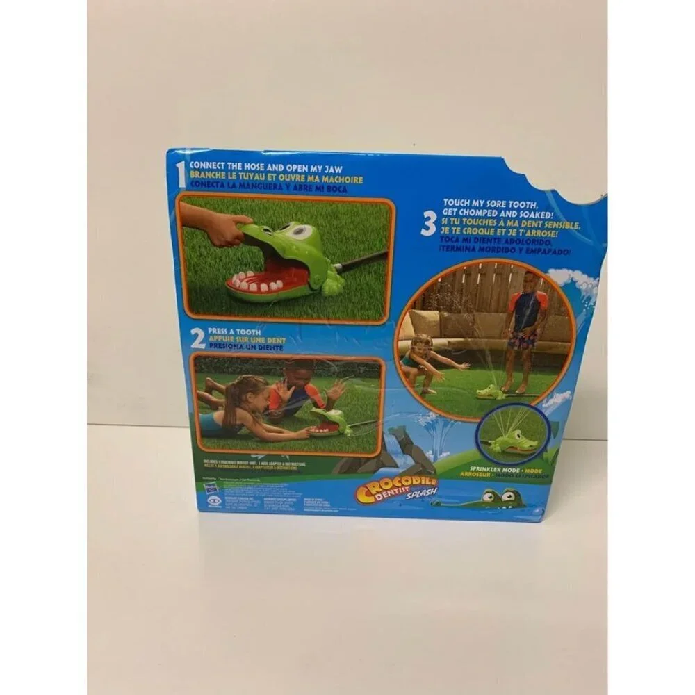 NEW Crocodile Dentist Splash Water Game Kids Gift Toy I5